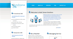 Desktop Screenshot of mobisensesolutions.com